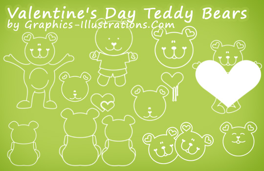 valentines day teddy bear. Valentine#39;s Day Teddy Bears